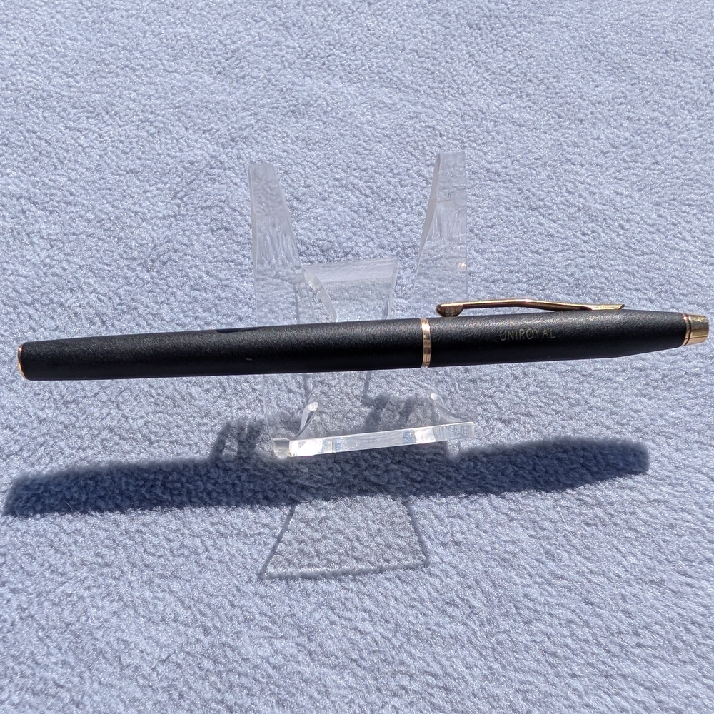 Cross Select Tip Black & Gold Slim Felt Tip Pen - Sleek Home Office Stationery